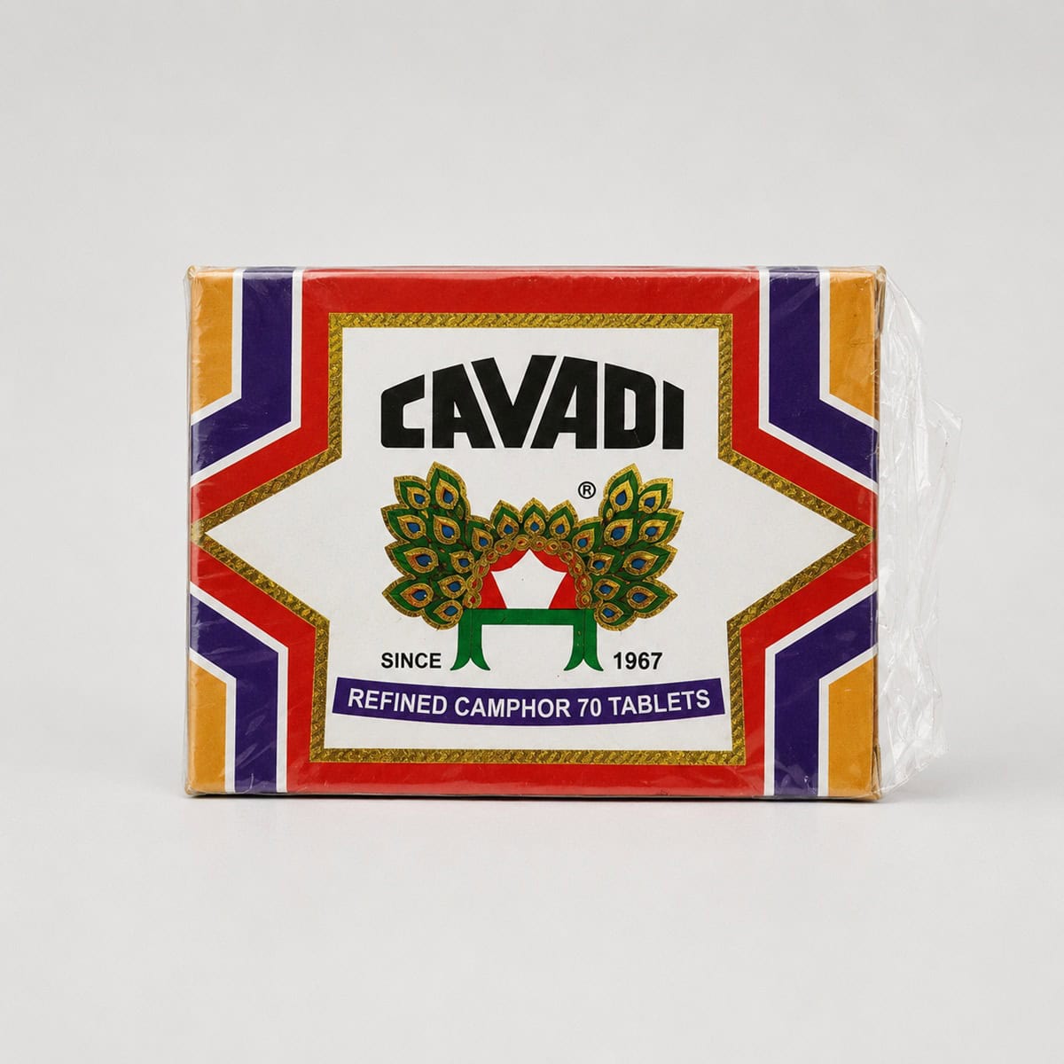 Cavadi Camphor 70 Tablets