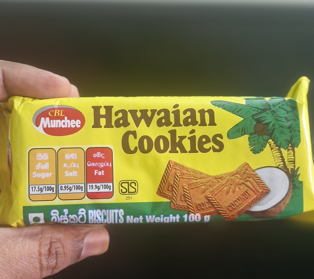 Hawaiian Cookies