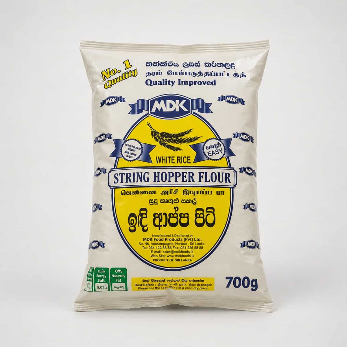 MDK White String Hopper Flour 700g
