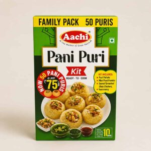 Aachi Pani Puri Kit Family Pack (50 Puris)