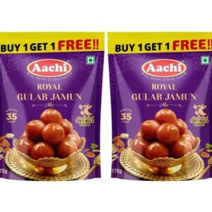 Aachi Royal Gulab Jamun Mix 175g (Buy 1 Get 1 Free)